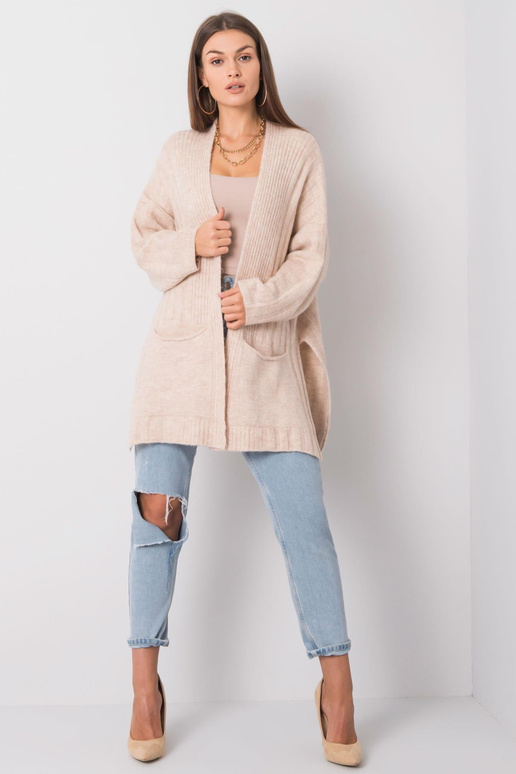 Béžový kardigan Britney RUE PARIS