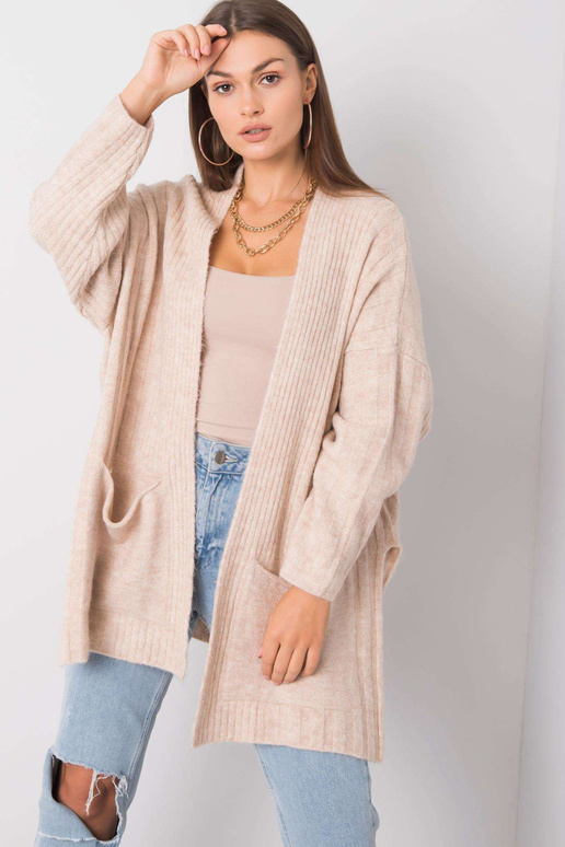 Béžový kardigan Britney RUE PARIS