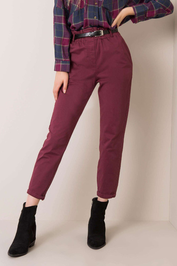 Cassieiny kaštanové kalhoty 2