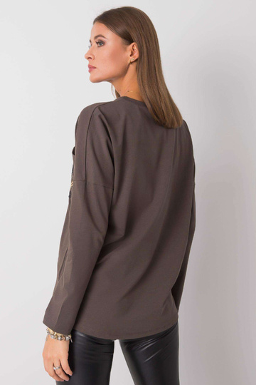 Tmavá khaki halenka Vítejte 2