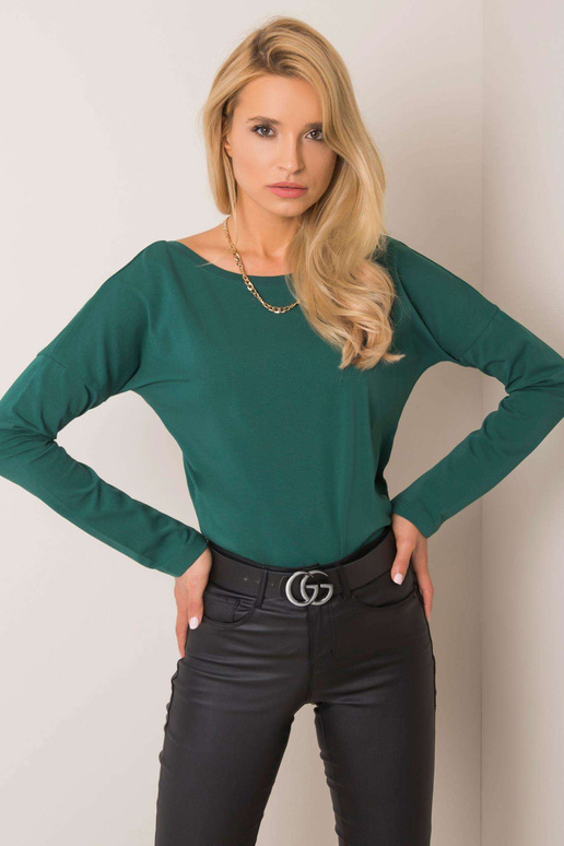 Tmavě zelená halenka Larissa