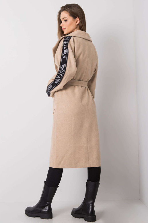 Béžový kabát Danni