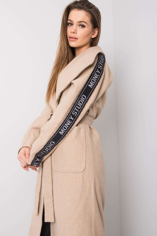 Béžový kabát Danni