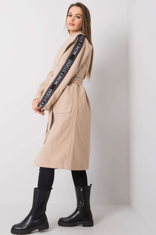 Béžový kabát Danni