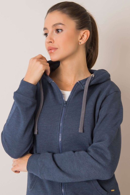 Tmavě modrá melange mikina Lemmy YOU...