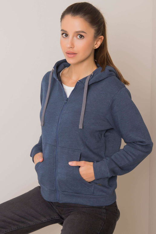 Tmavě modrá melange mikina Lemmy YOU...