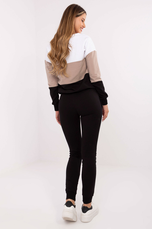 Béžová a černá souprava Sandra RUE PARIS