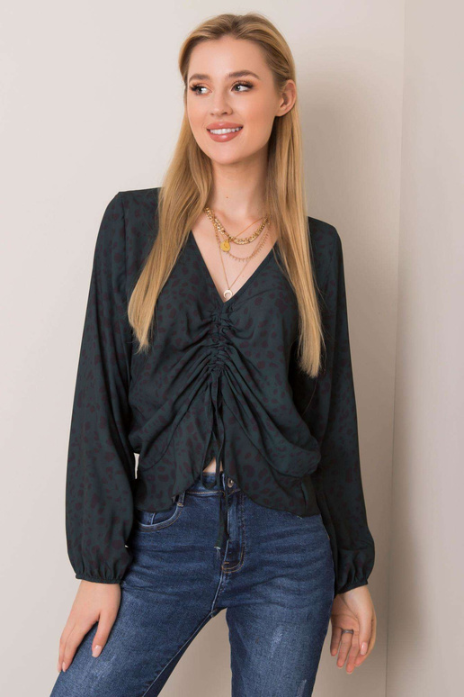 Ricardina tmavě zelená halenka