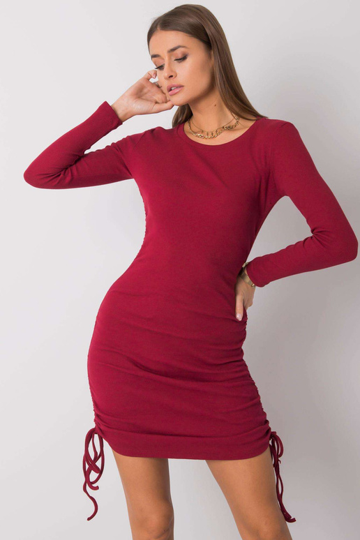 Vínové šaty Suzanne RUE PARIS