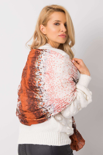 Tmavě oranžový vzorovaný... 2