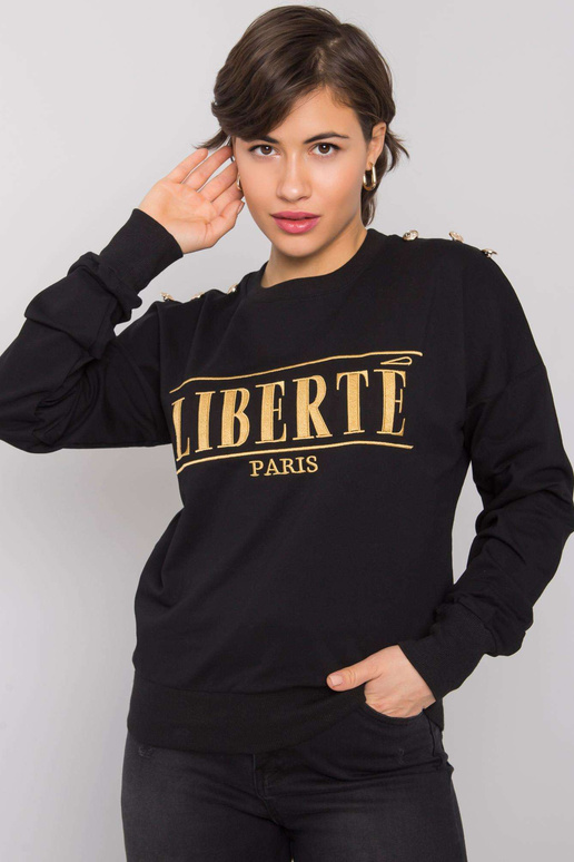 Černá mikina Alita