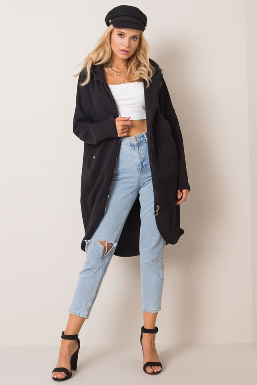 Černá mikina Tina RUE PARIS