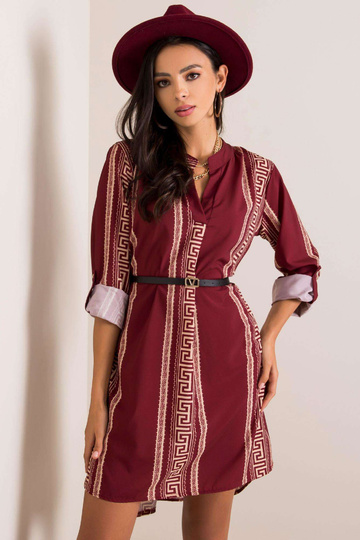 Vínové šaty Elisa