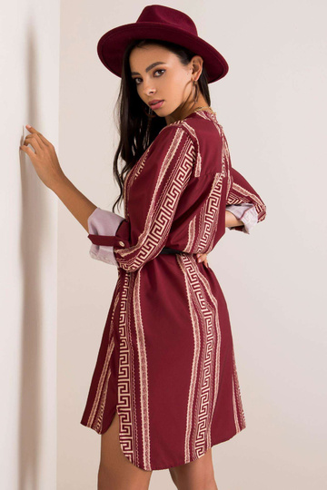 Vínové šaty Elisa 2