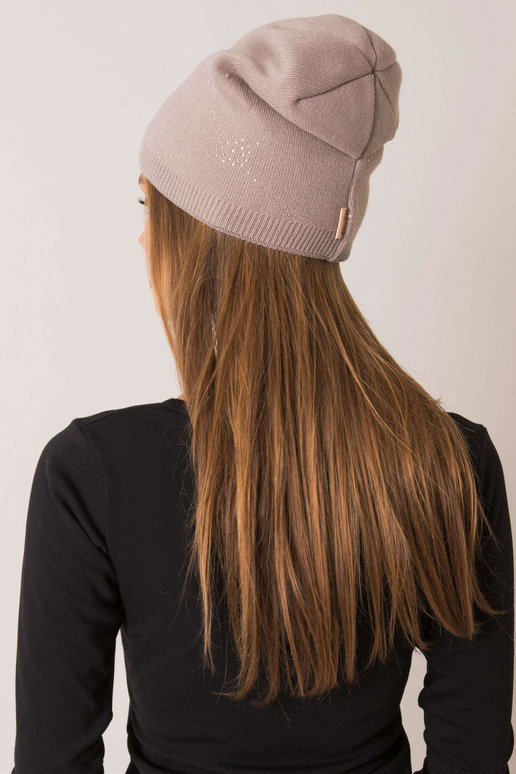 Béžová čepice RUE PARIS