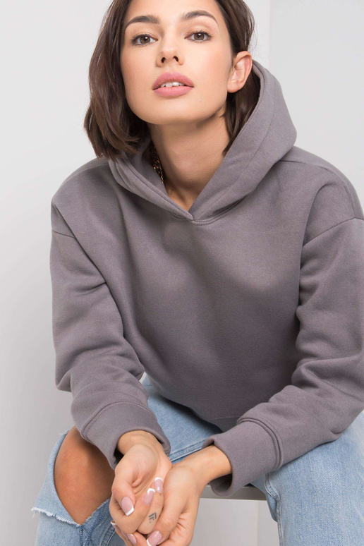 Šedá mikina Henson YOU NEKNOW ME