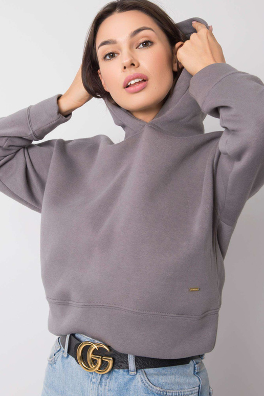 Šedá mikina Henson YOU NEKNOW ME