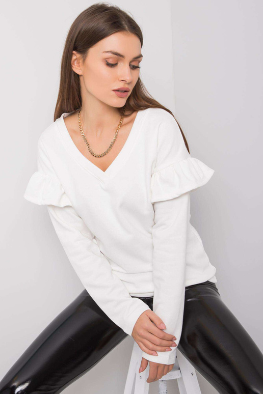 Ecru mikina Scarlett RUE PARIS