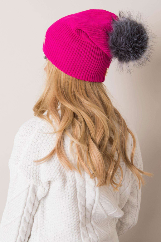 Czapka- JK-CZ-15,70-fuchsiová