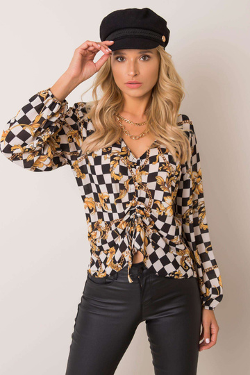 Černo-ecru halenka Blaire