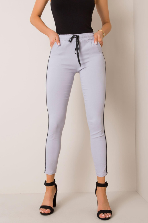 Šedé kalhoty Jordie OH BELLA