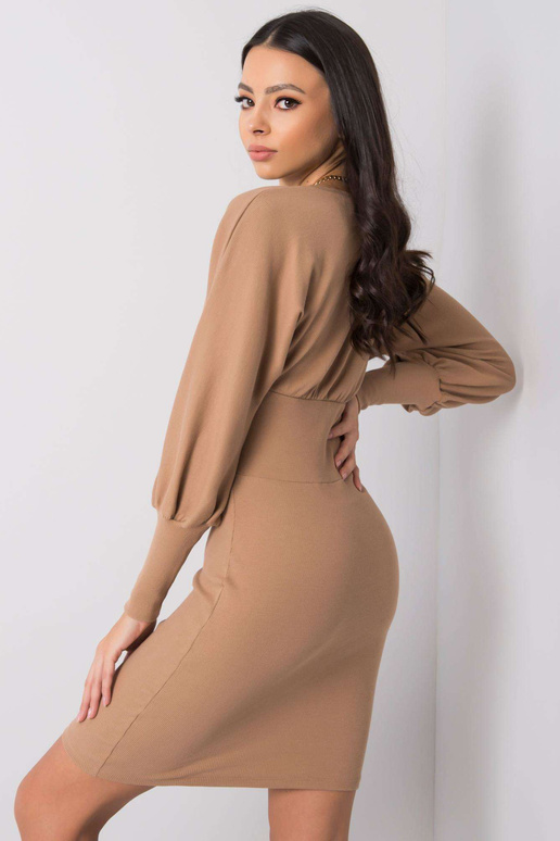 Velbloudí šaty Leticia RUE PARIS