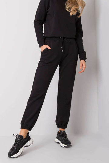 Černé kalhoty Agueda RUE PARIS