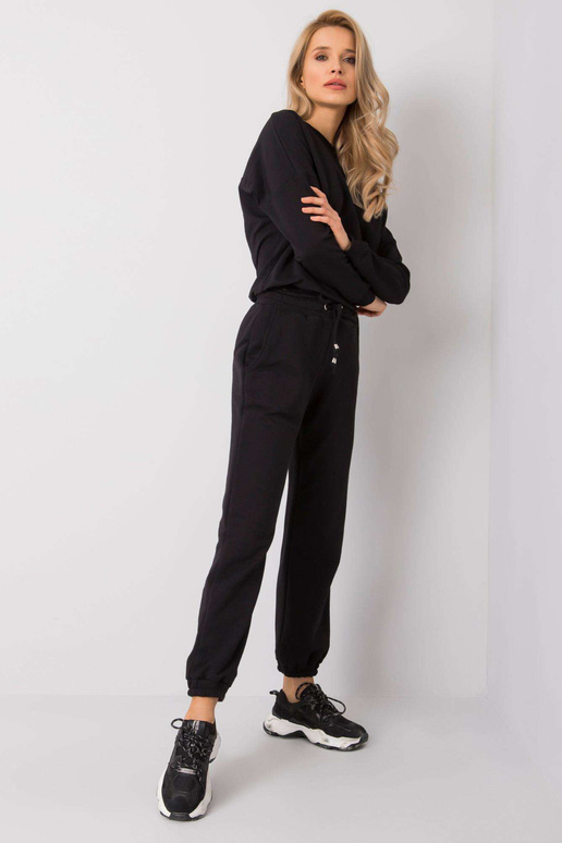 Černé kalhoty Agueda RUE PARIS