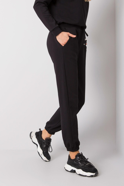 Černé kalhoty Agueda RUE PARIS