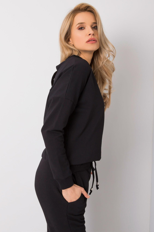 Černá mikina Casilda RUE PARIS