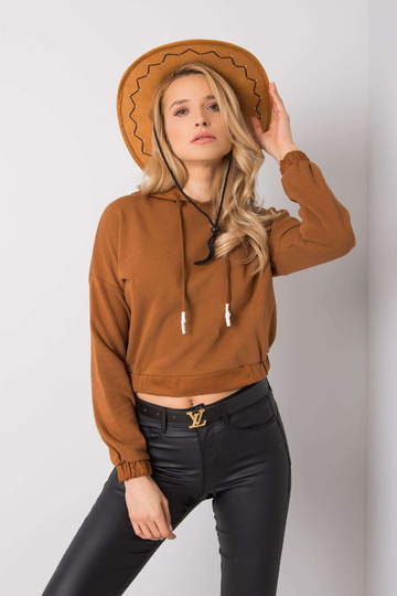 Hnědá mikina s kapucí... 2