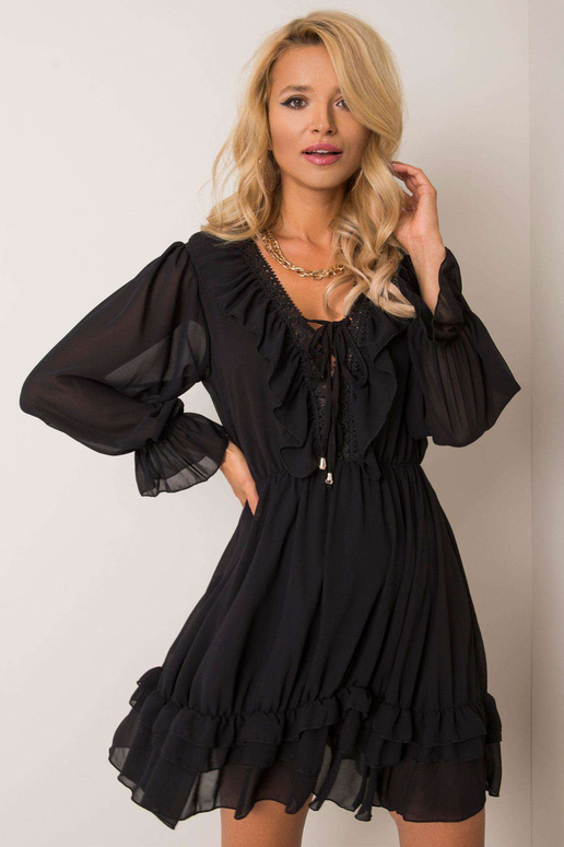 Černé šaty Winona OCH BELLA