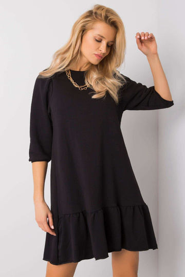 Černé šaty Adoria RUE PARIS 2