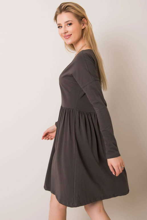 Khaki šaty Vega RUE PARIS