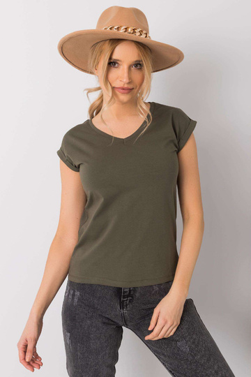 Khaki tričko Elisabetta