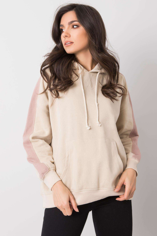 Béžová mikina Janelle YOU NEKNOW ME