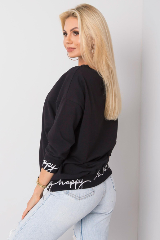 Černá mikina Charliza