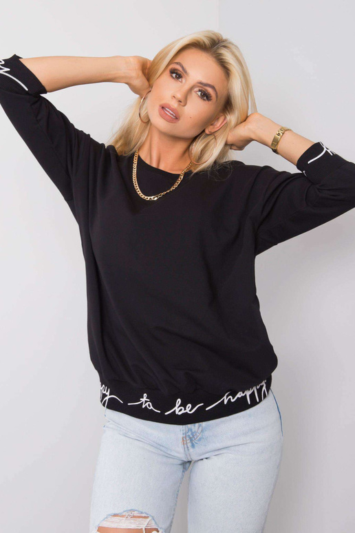 Černá mikina Charliza