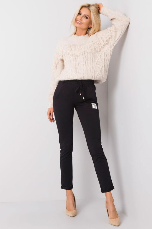 Černé tepláky Molly