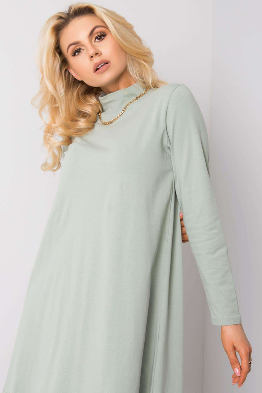 Pistáciové šaty Margaret RUE PARIS