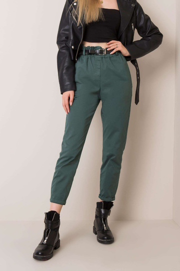 Zelené kalhoty Cassie 2