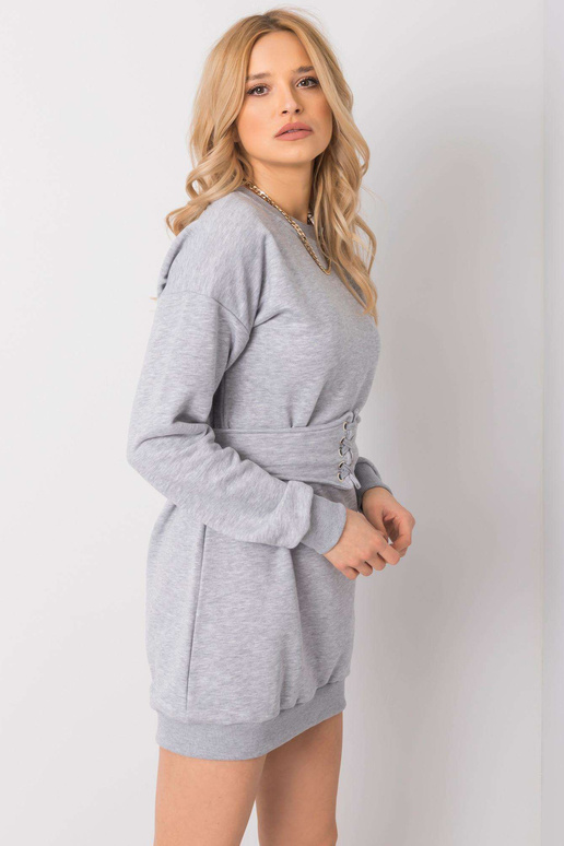 Šedé šaty Joyce RUE PARIS