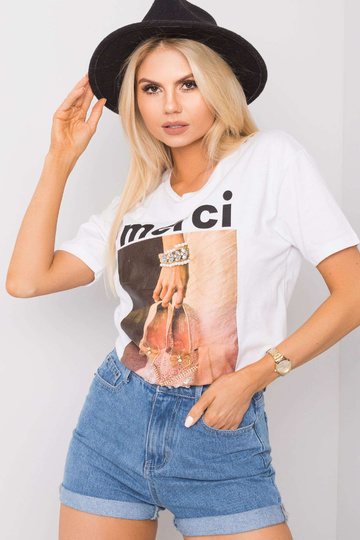 Bílé tričko Kylie 2