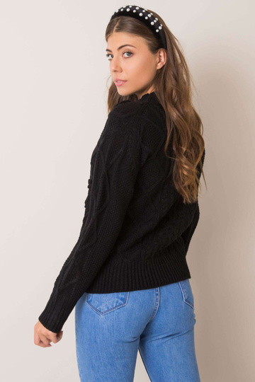 Černý mocha svetr 2