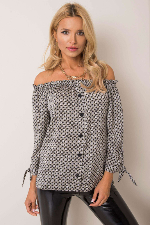 Černá halenka Cherie SUBLEVEL