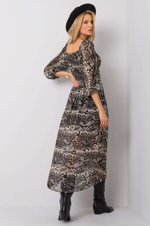 Šaty-TW-SK-BI-8029.41-černo-béžové Šaty-TW-SK-BI-8029.41-černo-béžové