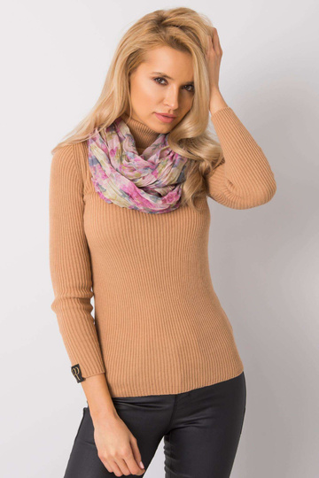 Pudrově růžový pléd s...