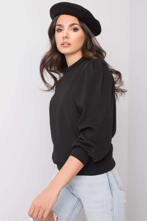 Černá mikina Hattie YOU NEKNOW ME