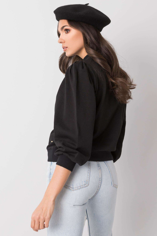 Černá mikina Hattie YOU NEKNOW ME