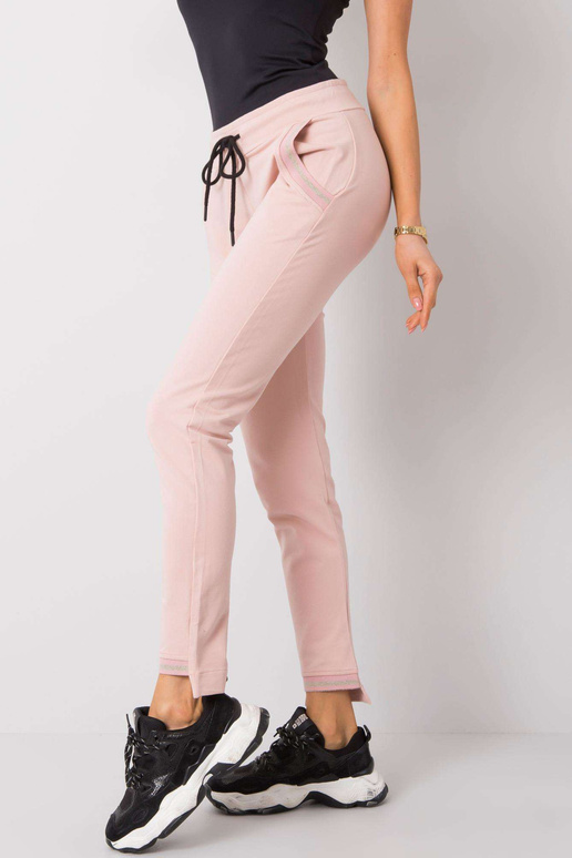 Pellone pudrově růžové tepláky